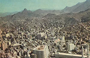 Saudi Arabia - Aerial View of the City of Mecca