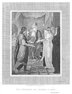 Saul Prints: Saul presents his daughter to David