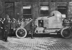 Policeman & Police Car