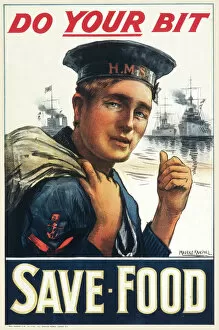 Save Gallery: Save Food / Wwi Poster