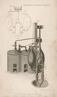 1698 Prints: Saverys Steam Engine