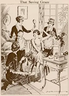 Maids Prints: That Saving Grace by H. M. Tolintyre