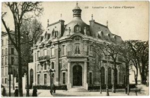 Images Dated 1st July 2016: Savings Bank - Versailles, France