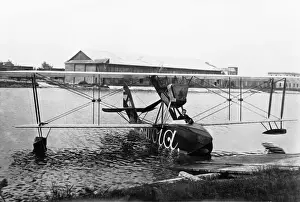 Savoia S. 12 Seaplane Parked