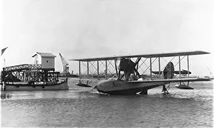 Savoia S. 16 Tes Parked in Water Flown by Pinedo