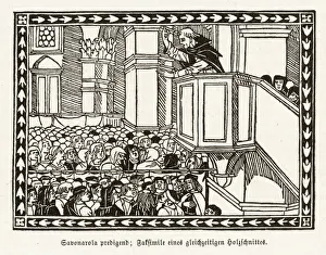 Savonarola / Anon Woodcut