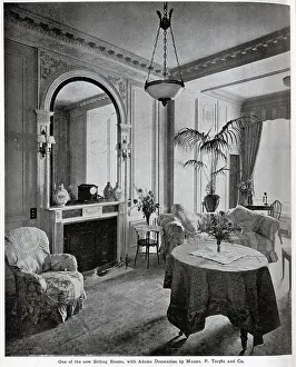Messrs Prints: Savoy Hotel new sitting room, captioned One of the new Sitting Rooms