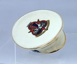 Images Dated 14th February 2012: Savoy (Stoke on Trent) china Officers peaked hat