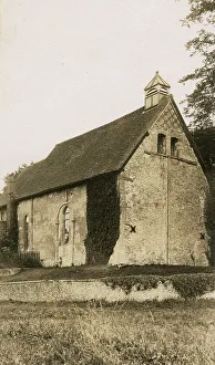 Saxon church at Corhampton, Hampshire, England