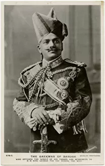 Honours Collection: Sayajirao III Gaekwad, Maharaja of Baroda