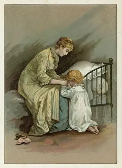 SAYING PRAYERS WITH MAMA