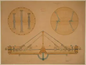 Scaled design drawing for the valve assembly of a balloon, i