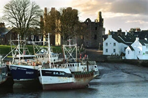 Scallop Gallery: Scallop dredgers, Kirkcudbright Harbour, SW Scotland