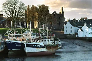 Photography by Philip Dunn Collection: Scallop dredgers, Kirkcudbright Harbour, SW Scotland