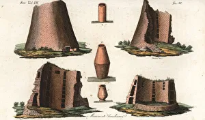 Viking Gallery: Scandinavian monuments and urns