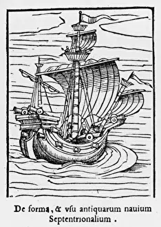 Sc Andinavian Prints: Scandinavian Ships 1555