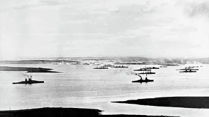 Scapa Prints: Scapa Flow The German Fleet on 28th November 1918
