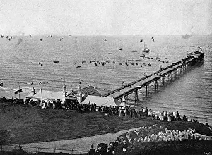 Storm Prints: Scarborough / Pier 1895