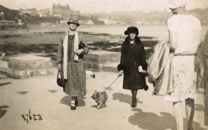 Scarborough Seafront - Two middle-aged spinsters on holiday Scarborough Seafront - Two middle-aged spinsters on holiday