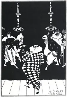 Grotesque Prints: The Scarlet Pastorale by Aubrey Beardsley