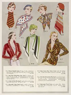 Tinsel Prints: Scarves from 1933