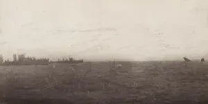 Scene during the Battle of Dogger Bank, WW1