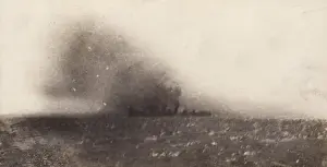 Scene during the Battle of Dogger Bank, WW1