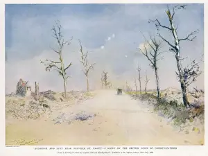 Solitary Prints: Scene on the British Lines of Communication