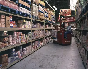 Cash Prints: Scene in a Cash and Carry warehouse