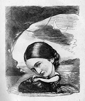 Heroine Prints: Scene from The Colleen Bawn by Dion Boucicault