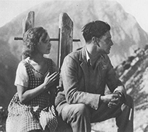 Constant Gallery: A scene from The Constant Nymph (1928) with Ivor Novello
