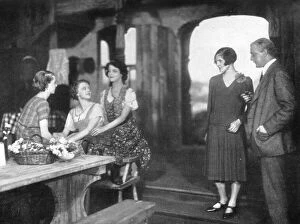 A scene from The Constant Nymph at New Theatre, London (1926) with Helen Spencer, Edna Best, Elissi Landi