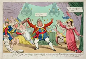 A scene from Don Giovanni as perform d at the Kings Theatre