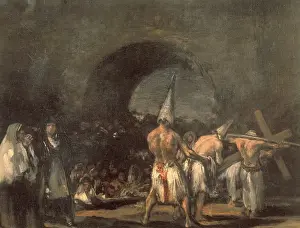 Scene of Flagellants