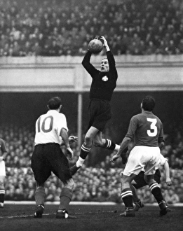 Scene during a football match