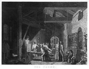 Iron Forge in Workshop