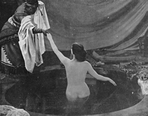 Images Dated 24th May 2015: A scene from the French film Salammbo, 1925