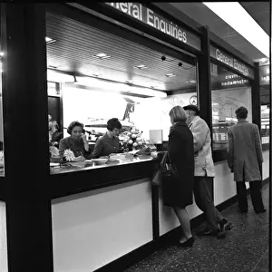 Scene at Gatwick Airport, Sussex