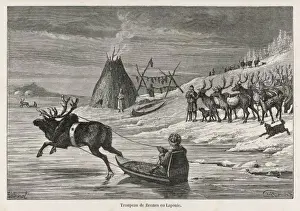Lapland Prints: Scene in Lapland
