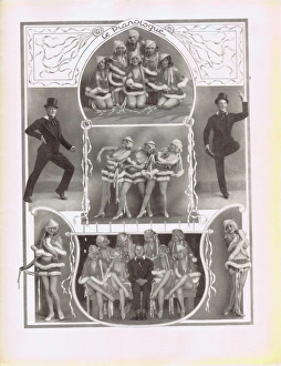 The scene Le Pianologue the revue Bonjour Paris at the Casin The scene Le Pianologue the revue Bonjour Paris at the Casin