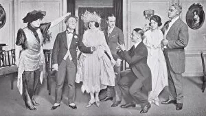 A scene from The Little Blue Devil at the Central Theatre, New York (1919) Date: 1919