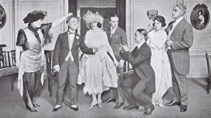 Scandals Prints: A scene from The Little Blue Devil at the Central Theatre, New York (1919) Date: 1919