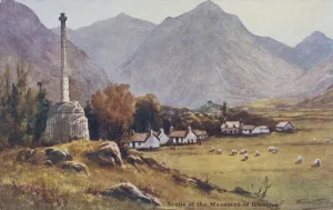 Massacre Prints: Scene of the Massacre, Glencoe, Scotland