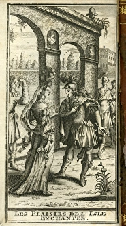 Lavish Gallery: Scene from Molieres Les Plaisirs de L Ile Enchantee