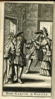 Jealous Gallery: Scene from Molieres play, Dom Garcie de Navarre