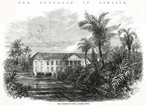 Scene of Morant Bay Rebellion in Jamaica