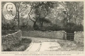 Killing Prints: Scene of the murder of Mr Bourke and Corporal Wallace