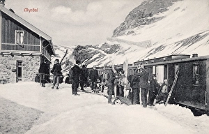 Station in Winter