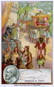 Aida Gallery: Scene from the opera Aida by Giuseppe Verdi
