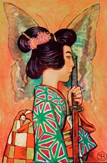 Character Collection: Scene from the opera, Madame Butterfly, by Giacomo Puccini